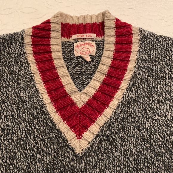 Vintage Brooks Brothers Virgin Wool Men’s Long Sleeve Sweater - Picture 6 of 12